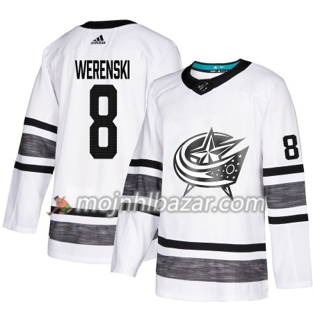 Dresovi Columbus Blue Jackets Zach Werenski 8 2019 All-Star Adidas Bijela Authentic - Muške Dresovi Columbus Blue Jackets Zach Werenski 8 2019 All-Star Adidas Bijela Authentic - Muške